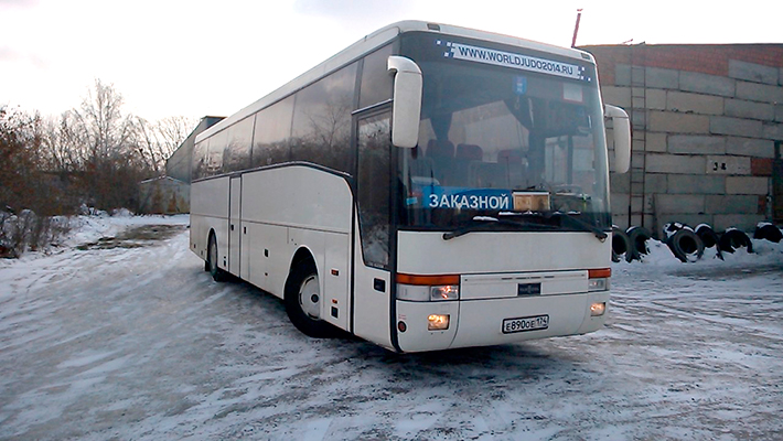 Заказать автобус Van Hools - Челябинск